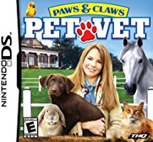 NDS: PAWS AND CLAWS: PET VET (GAME)